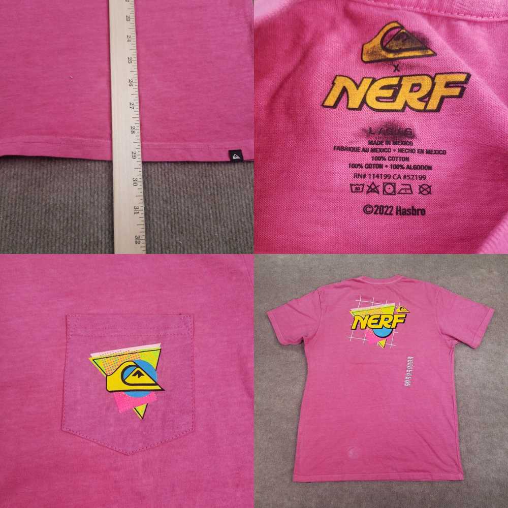 Quiksilver Quiksilver Nerf Shirt Mens Large Pink … - image 4