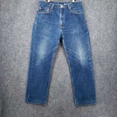 Levi's VINTAGE Levis 505 Jeans Mens 34x29 Blue Re… - image 1