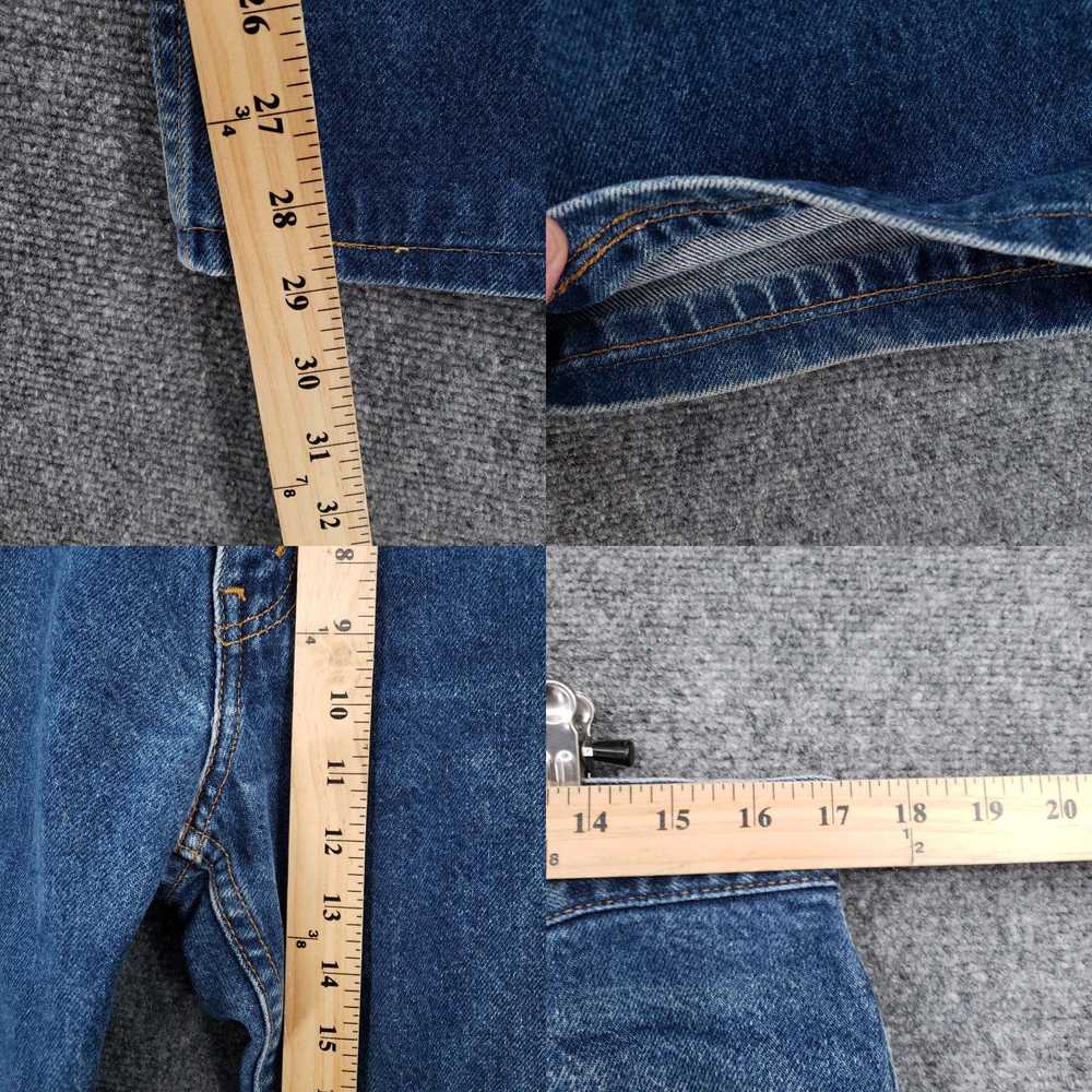 Levi's VINTAGE Levis 505 Jeans Mens 34x29 Blue Re… - image 4