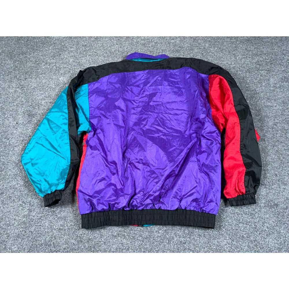 Members Only VTG 90s Members Only Colorblock Zip … - image 2