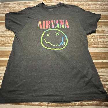 Men’s/Women’s Nirvana Logo Band Concert Tshirt - image 1