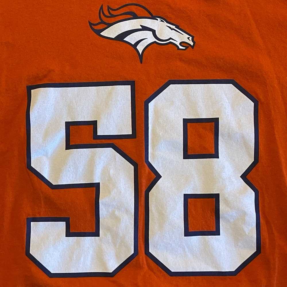 Denver Broncos #58 Von Miller NFL Apparel T-Shirt… - image 2