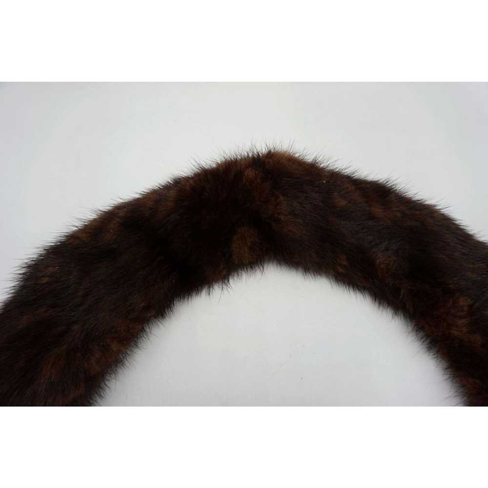 Vintage Natural Collar Genuine Fur - image 3