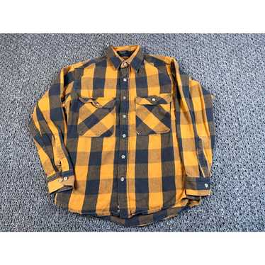Vintage VTG OshKosh B'Gosh Plaid Flannel Shirt Adu