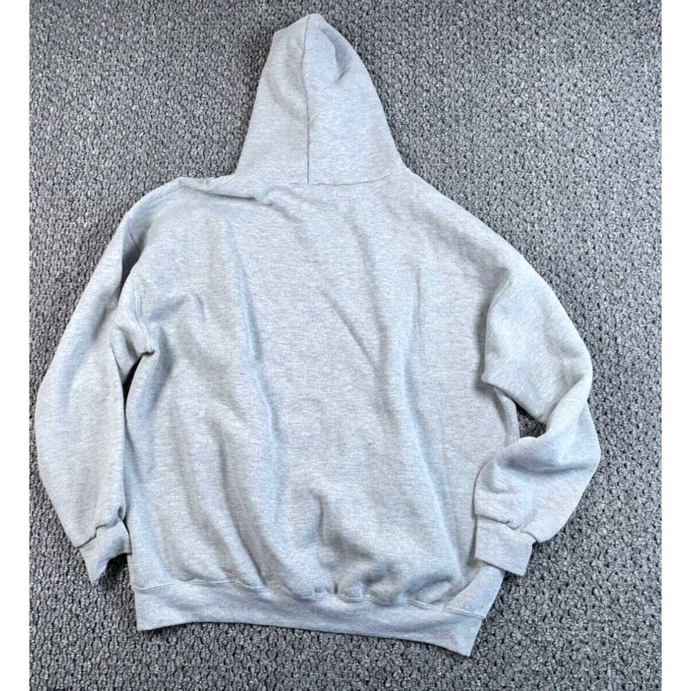 Blend VTG 90s Blank Hoodie Adult XL Gray Pullover… - image 2