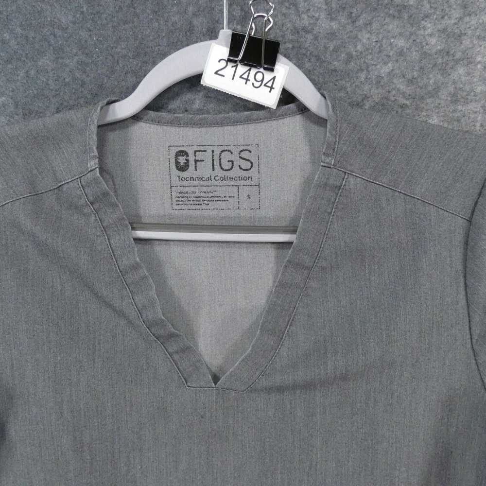 Vintage Figs Technical Collection Scrub Top Women… - image 2