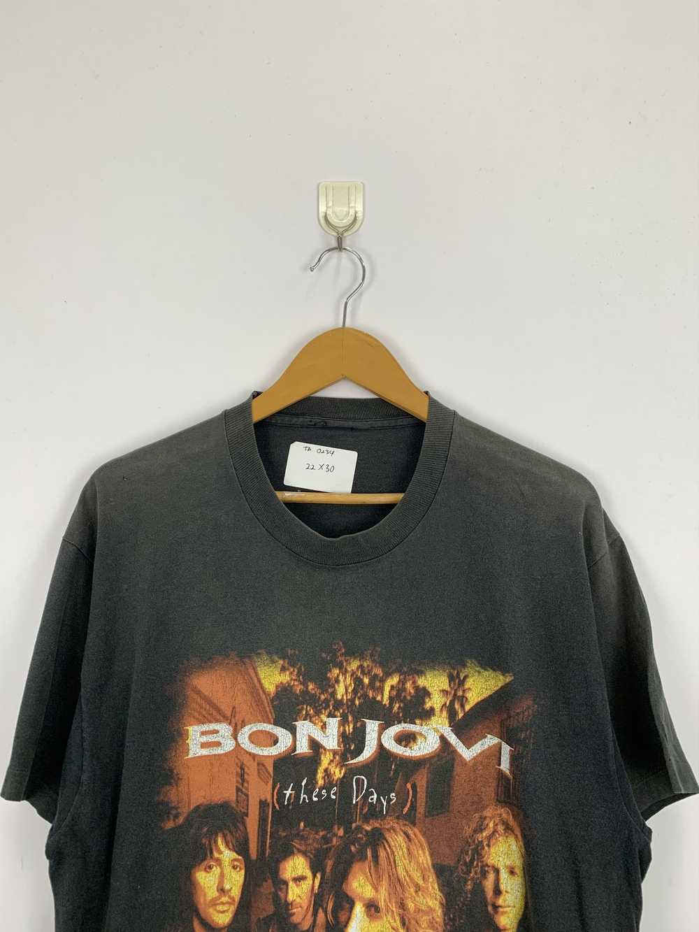 Bon Jovi × Vintage Vintage 90s Bon Jovi These Day… - image 4