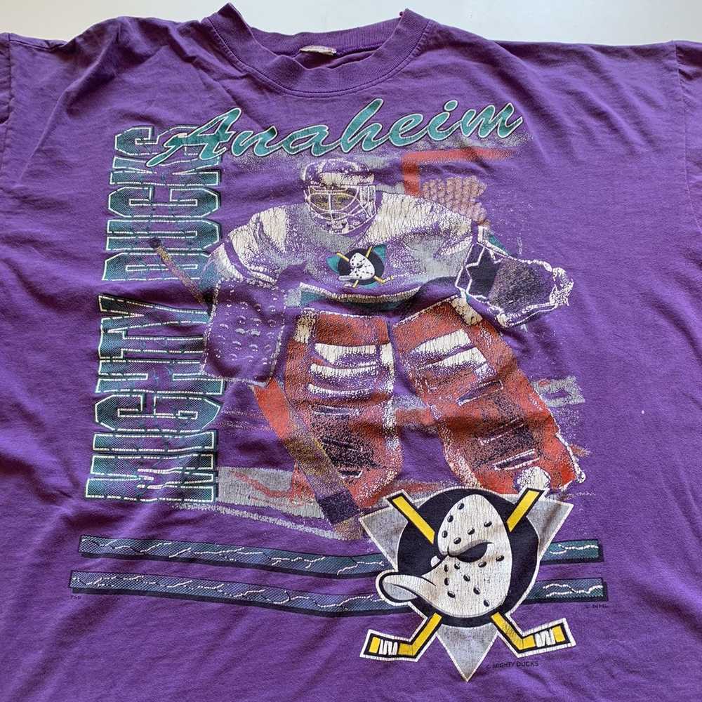 NHL × The Mighty Ducks × Vintage Vintage 90s Anah… - image 2