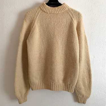 Vintage 1960s Heavy Wool Fisherman Sweater