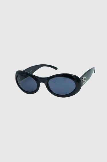 Gucci GUCCI GG 2400 Logo Black Round Sunglasses Vi