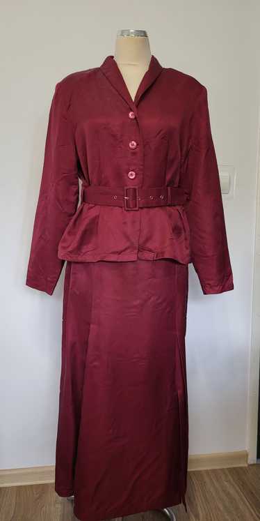Vintage Betty Barclay suit silk