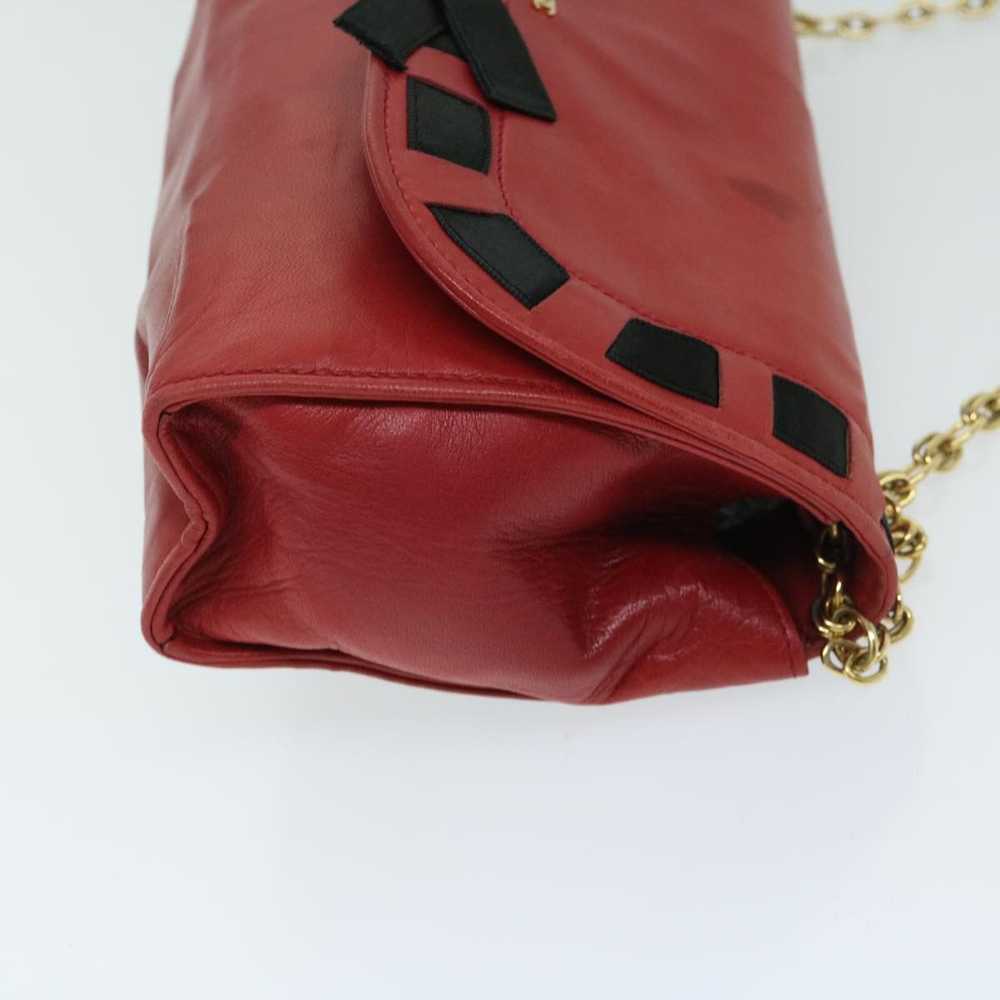 Chanel CHANEL COCO Mark Ribbon Chain Shoulder Bag… - image 5