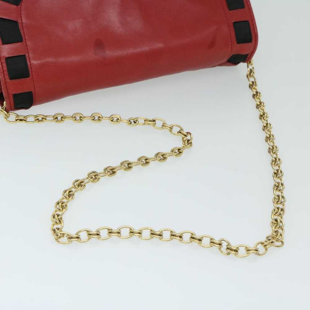 Chanel CHANEL COCO Mark Ribbon Chain Shoulder Bag… - image 8