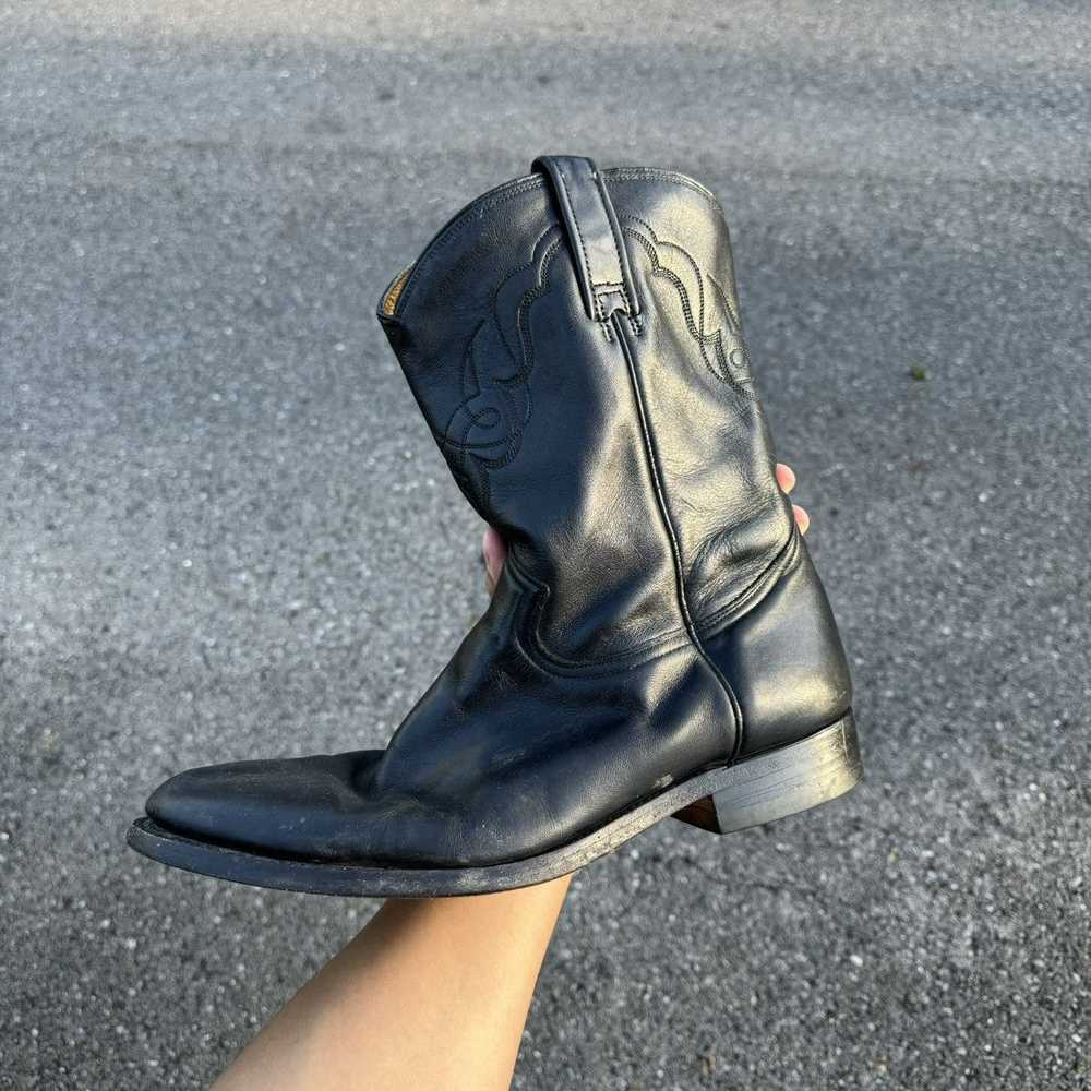 Streetwear × Vintage vintage black leather boots - image 3
