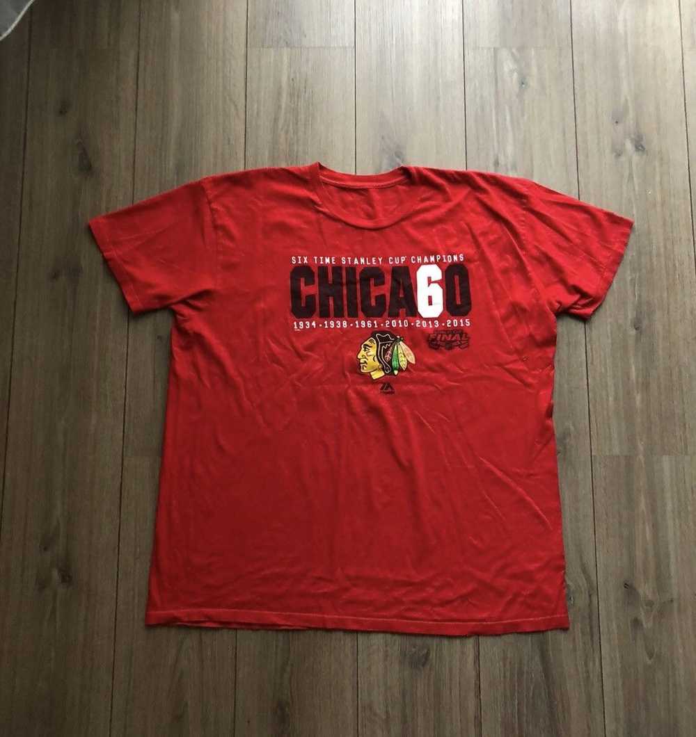 Chicago Blackhawks × Majestic × NHL NHL Chicago B… - image 2