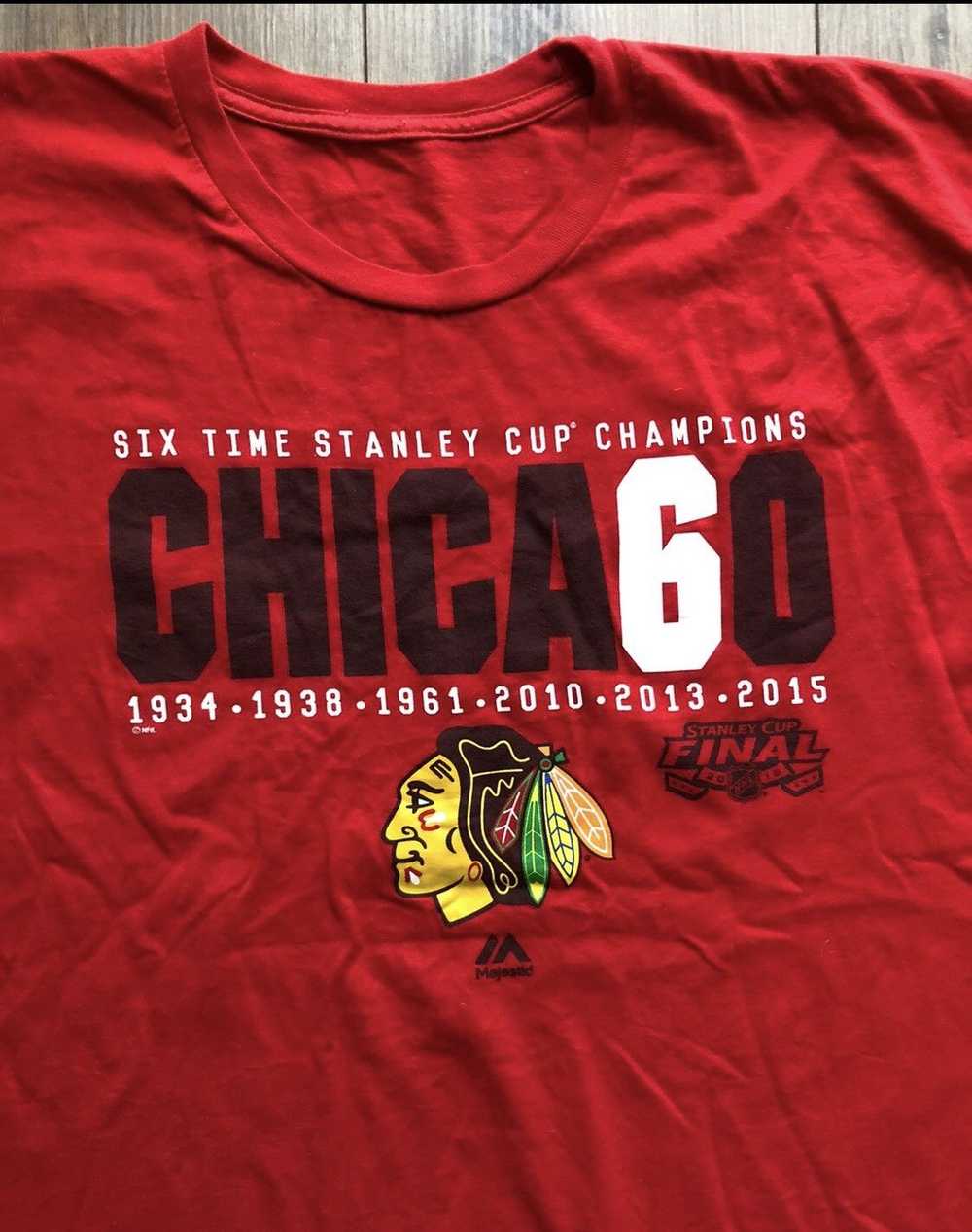 Chicago Blackhawks × Majestic × NHL NHL Chicago B… - image 4