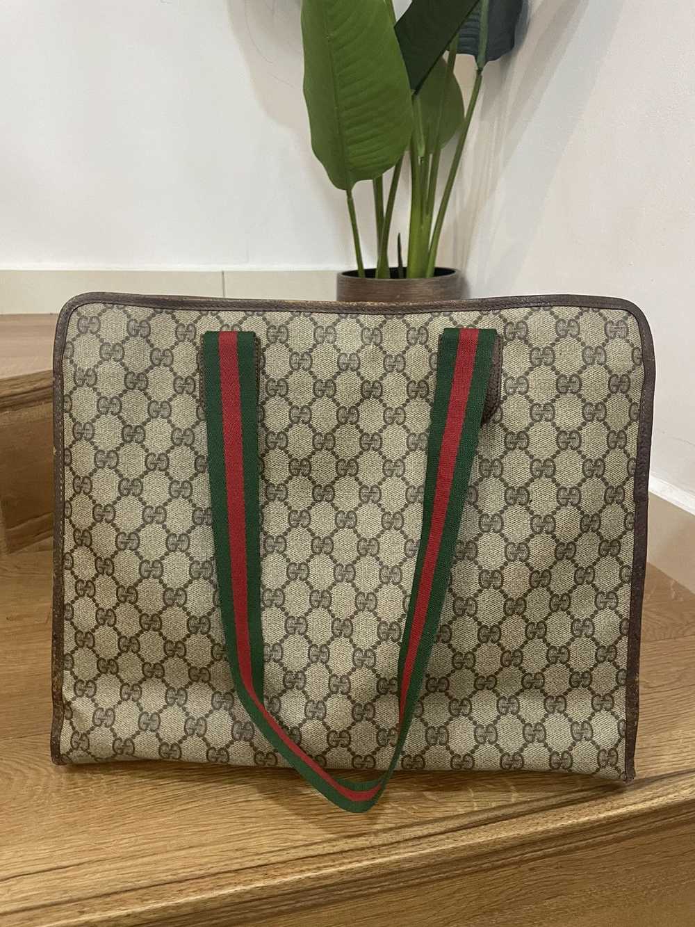 Gucci Authentic Vintage GUCCI Tote Bag - image 2