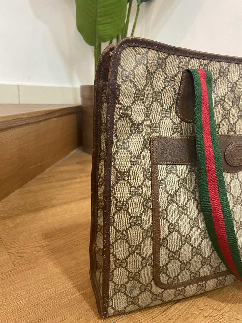 Gucci Authentic Vintage GUCCI Tote Bag - image 3