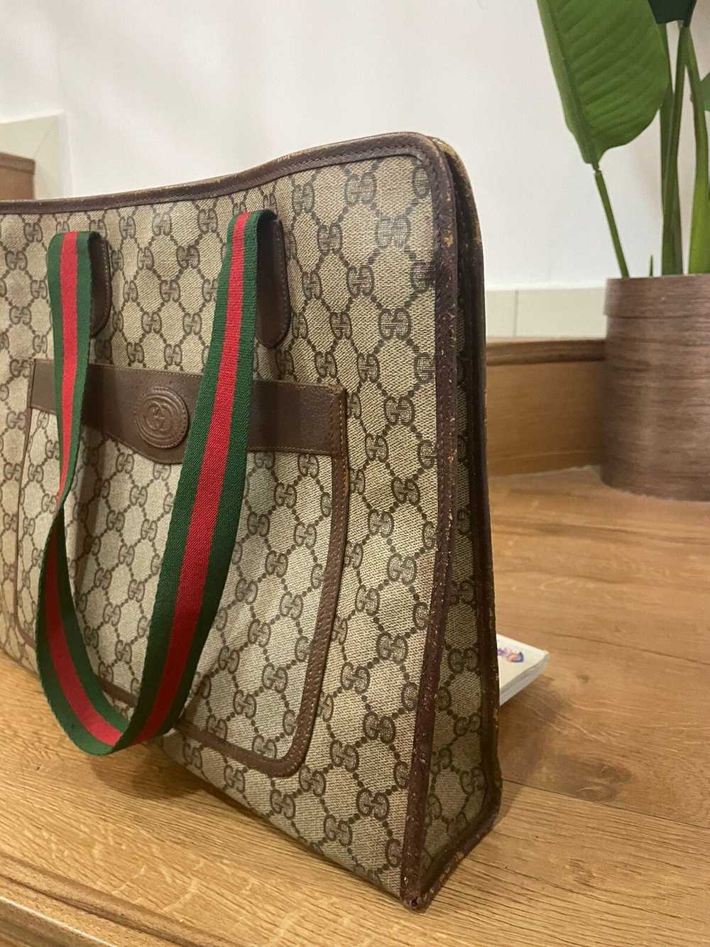 Gucci Authentic Vintage GUCCI Tote Bag - image 4