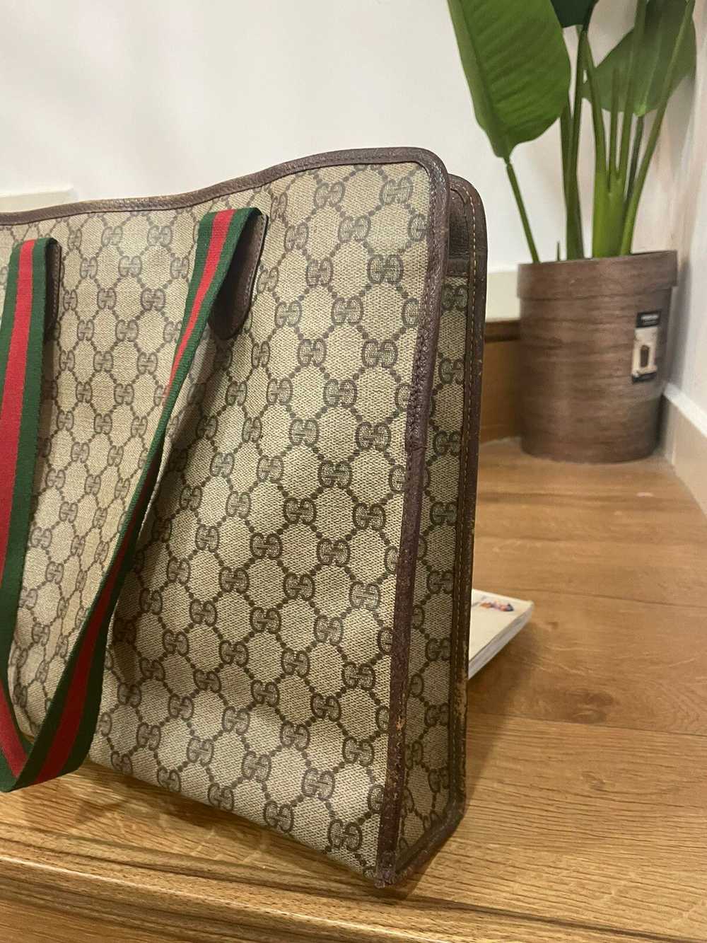 Gucci Authentic Vintage GUCCI Tote Bag - image 6