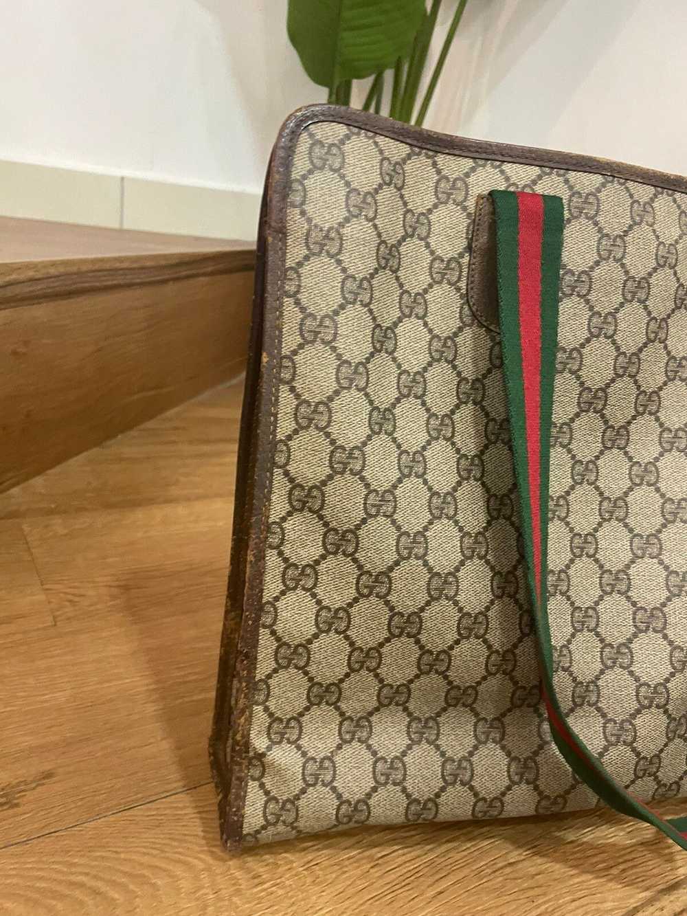 Gucci Authentic Vintage GUCCI Tote Bag - image 7