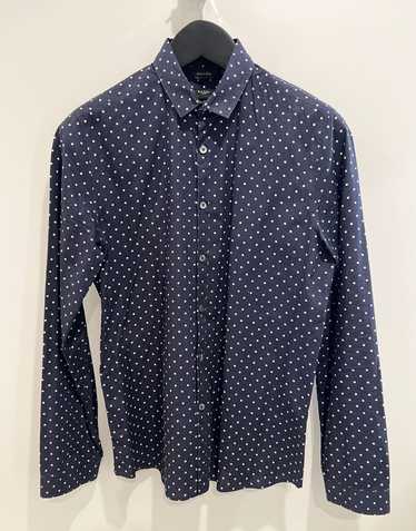 Paul Smith Paul Smith Blue Polka Dot Print Dress S