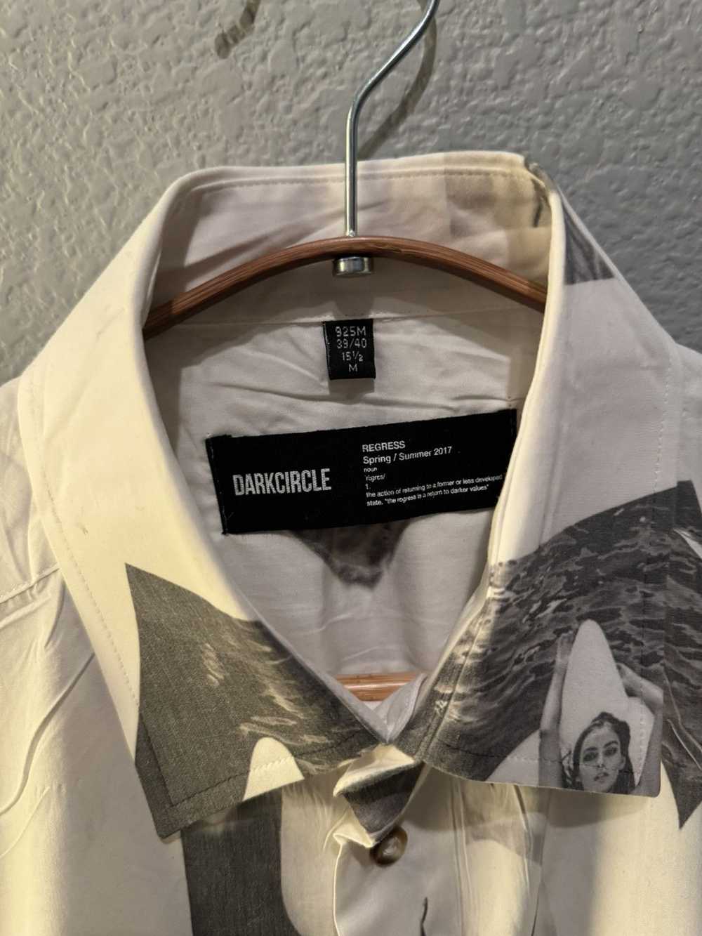 Designer DarkCircle Nude Button Up Shirt SS17 - image 5