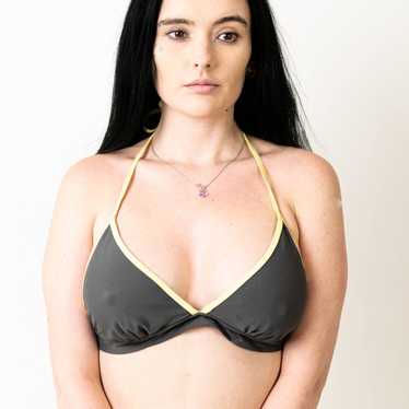 Converse Converse Triangle Grey and Yellow Bikini… - image 1