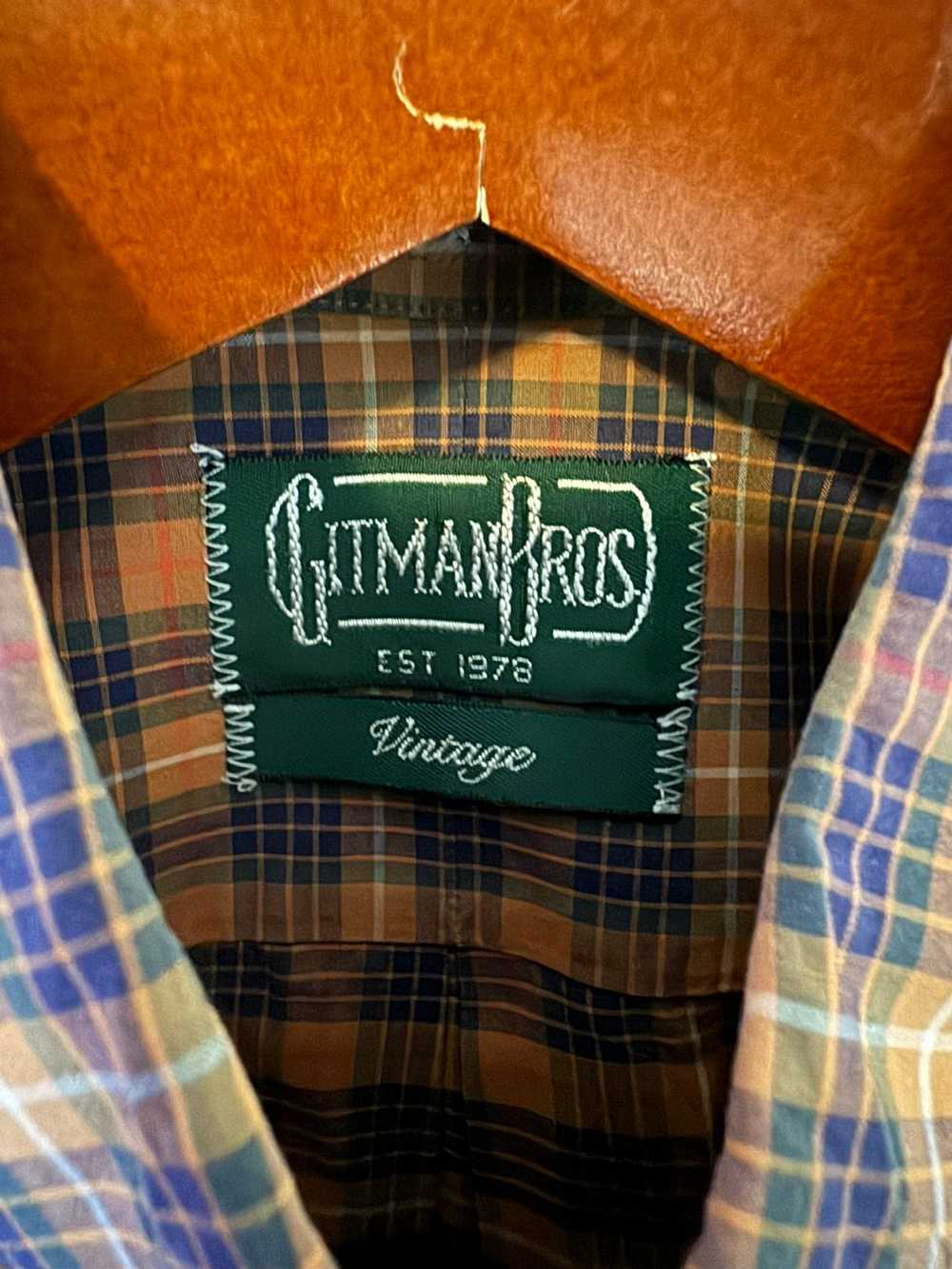 Gitman Bros. Vintage Gitman Vintage Dobby Check S… - image 2