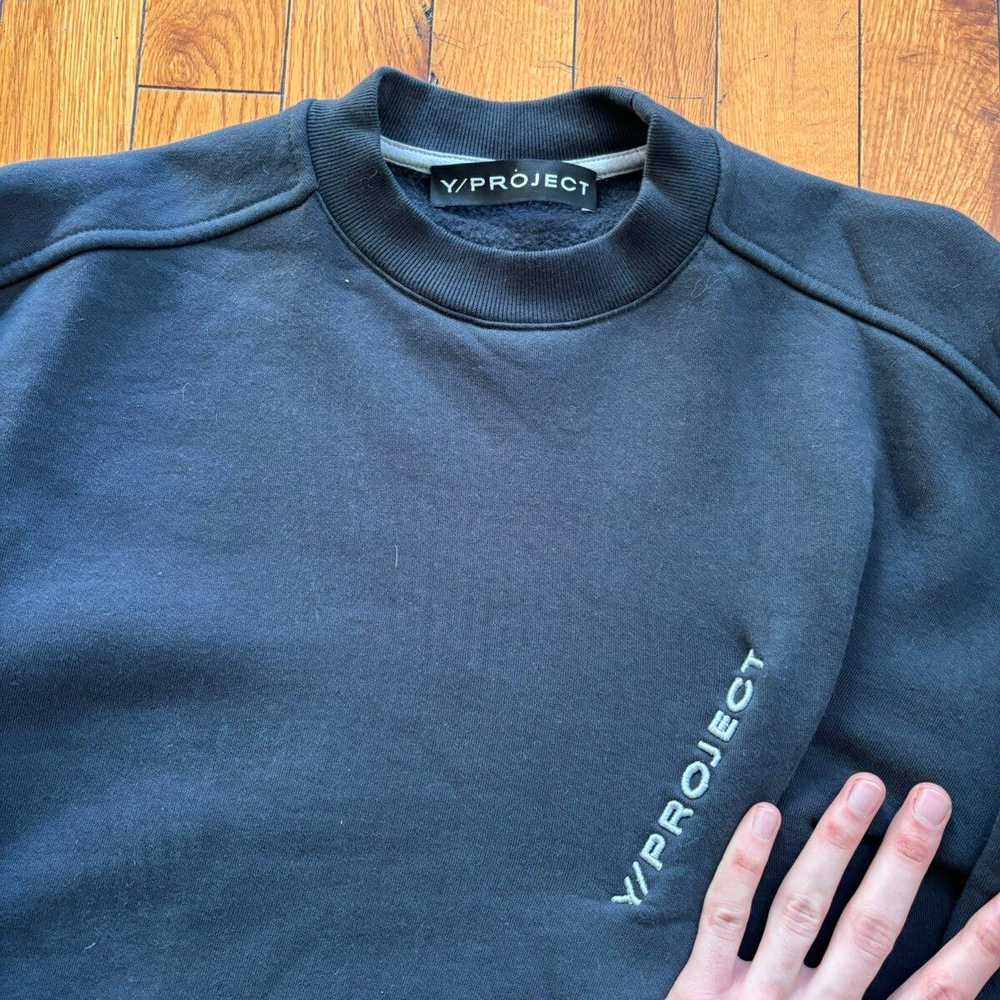 Y/Project Pinched Logo Sweatshirt - image 2