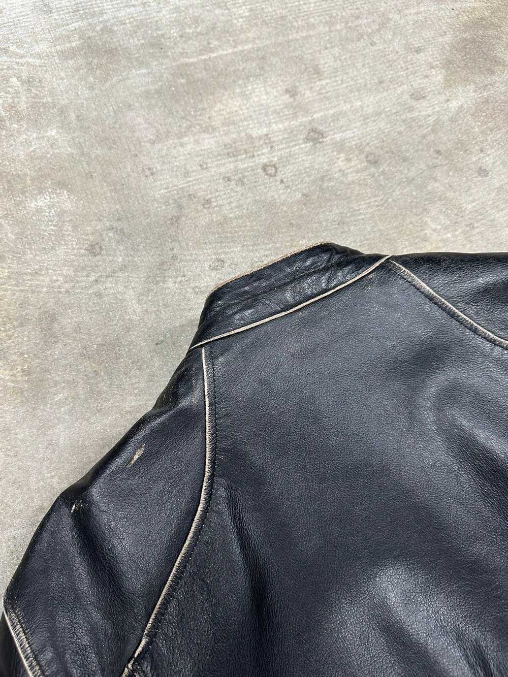 Leather Jacket × Streetwear × Vintage Vintage 90s… - image 10