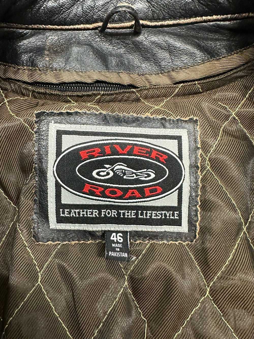 Leather Jacket × Streetwear × Vintage Vintage 90s… - image 5