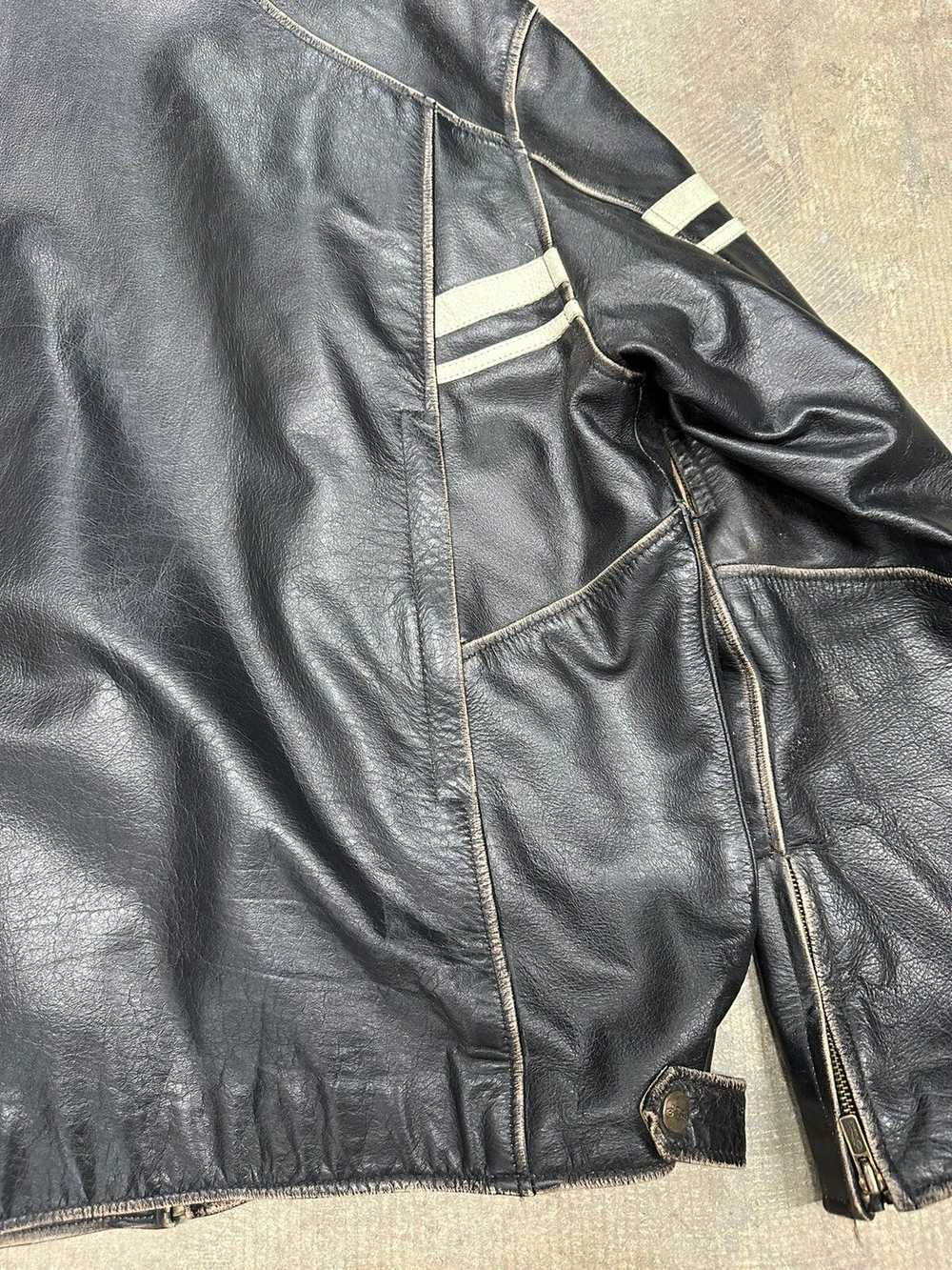 Leather Jacket × Streetwear × Vintage Vintage 90s… - image 8