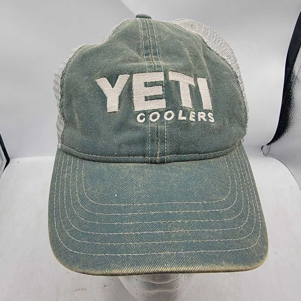 Yeti Yeti Coolers Green Trucker Ball Cap Hat Snapback… - Gem