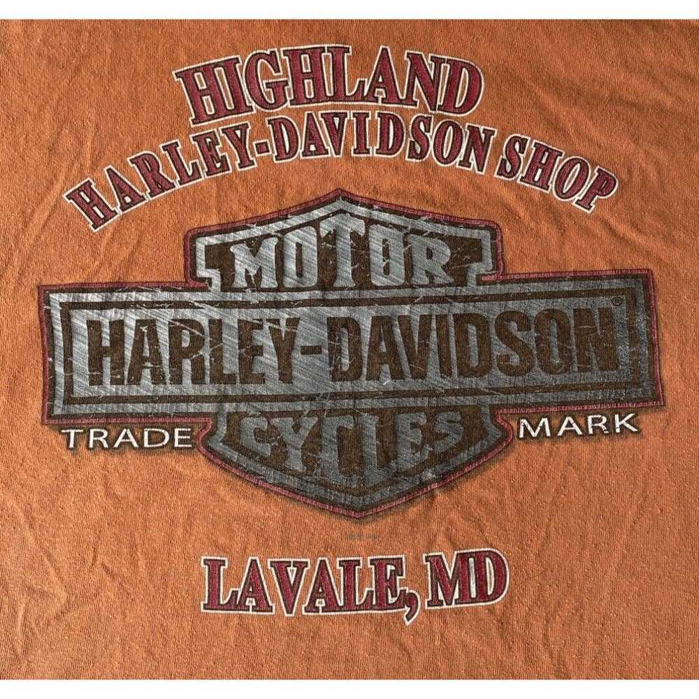 Harley Davidson Highland Lavale MD Mens Size XL O… - image 5