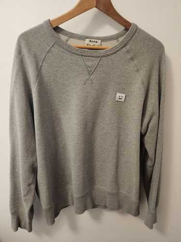 Acne Studios College Face Grey Sweatshirt