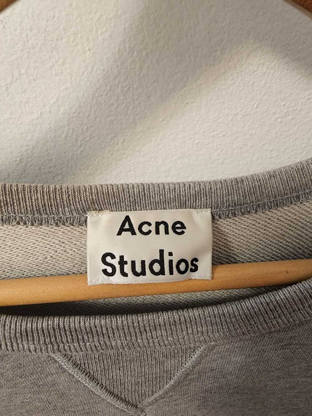 Acne Studios College Face Grey Sweatshirt - image 2