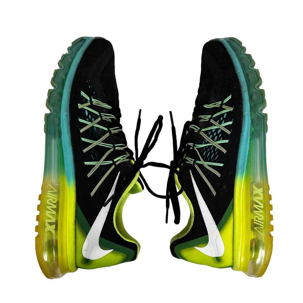 Nike Nike Air Max 2015 Black Green Yellow Sz 11 S… - image 8
