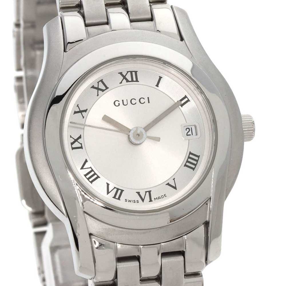 Gucci Gucci 5500L Watch Stainless Steel/SS Ladies… - image 4