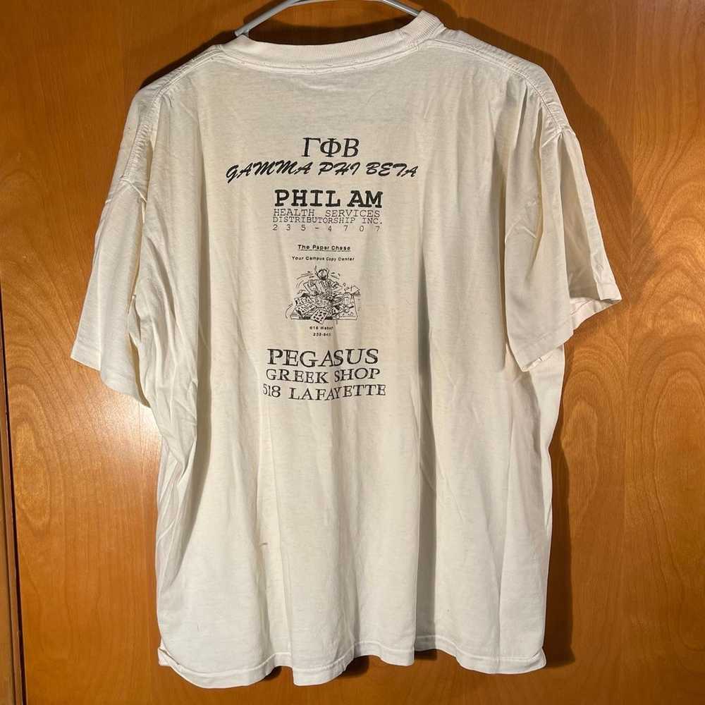 Vintage 1989 Sigma Chi Derby Days Fraternity Shir… - image 9
