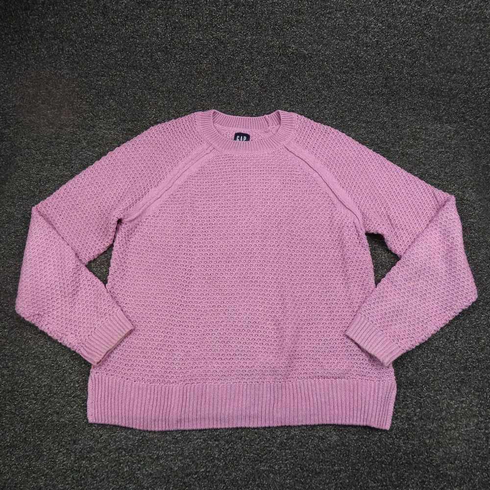 Gap Gap Sweater Womens Size Large Pink Close Knit… - image 1