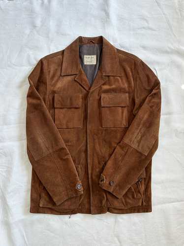 Helmut Lang × Vintage 1998 brown suede M65 jacket