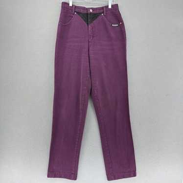 Vintage VTG Rough Rider Purple Black Jeans Women’… - image 1