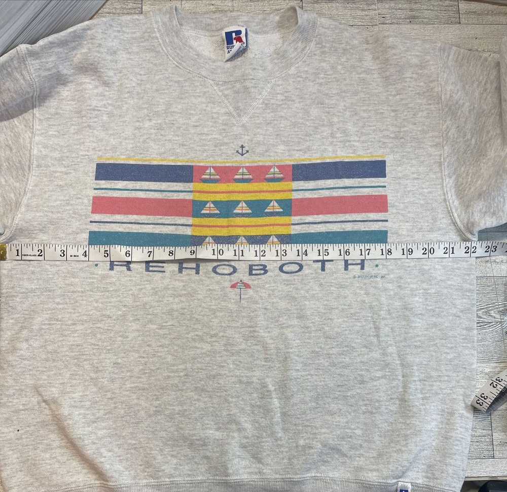 Russell Athletic 1990’s Rehoboth Beach Sweatshirt… - image 7