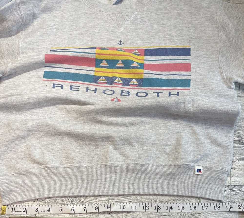 Russell Athletic 1990’s Rehoboth Beach Sweatshirt… - image 8