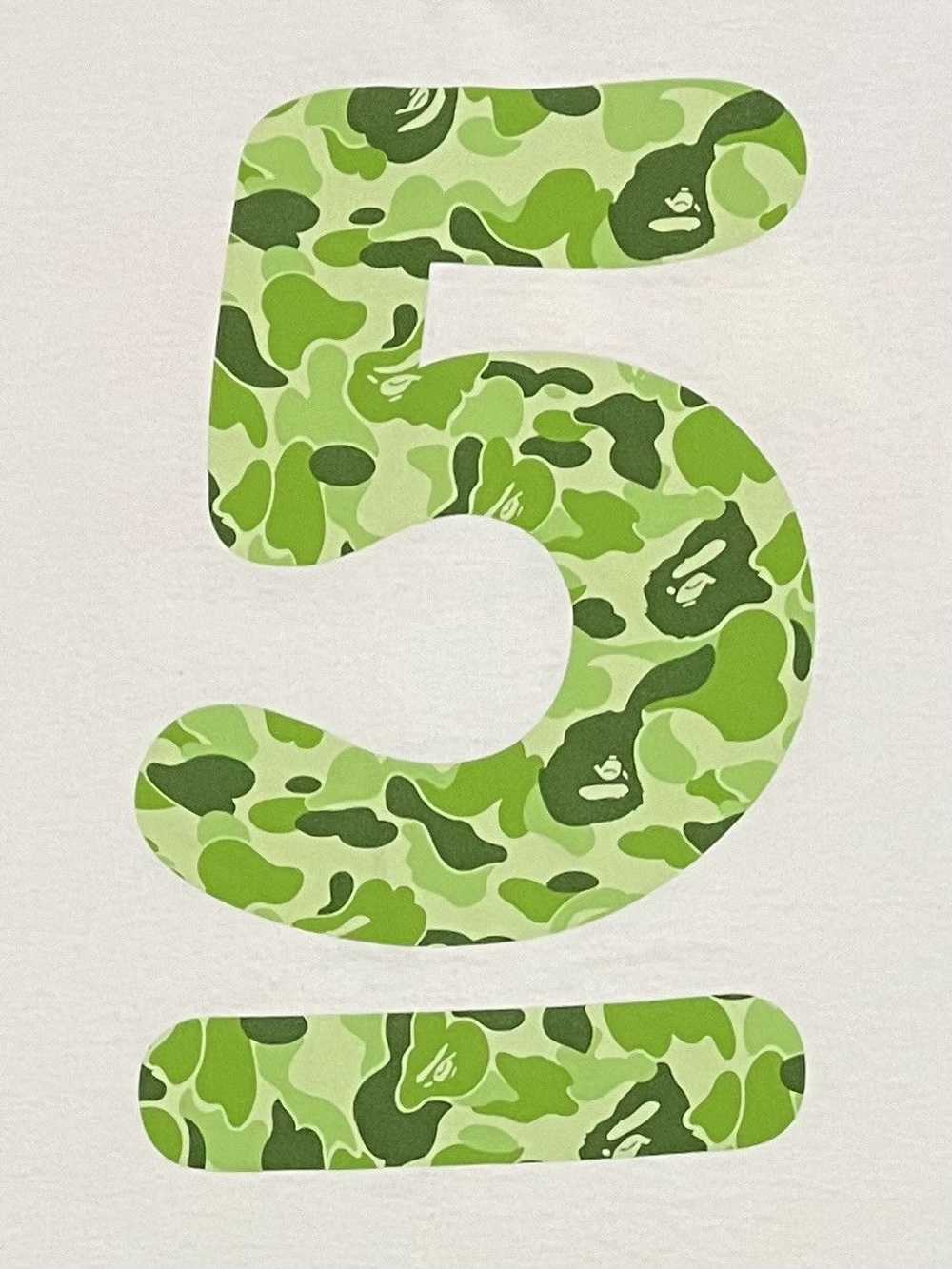 Bape Bape anniversary camo logo tee shirt - image 6