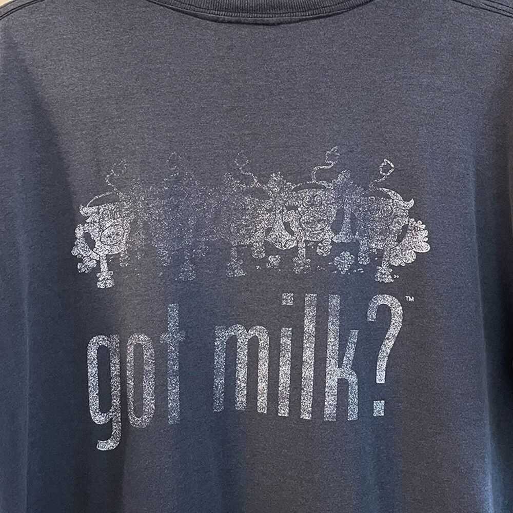 Streetwear × Tee Shirt × Vintage Oneita Got Milk?… - image 3