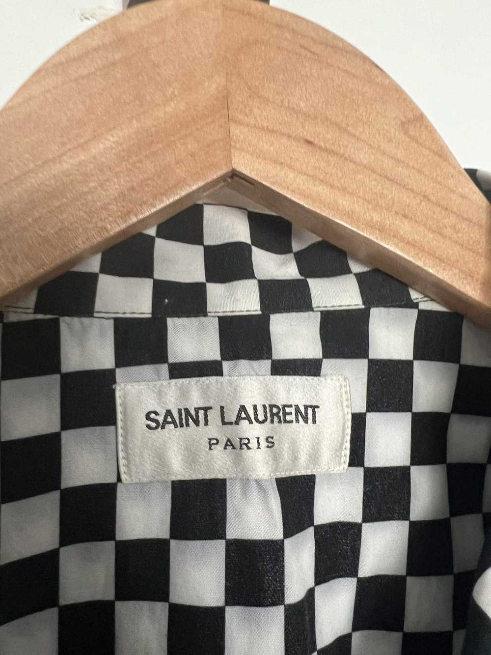Saint Laurent Paris Checkered shirt - image 2