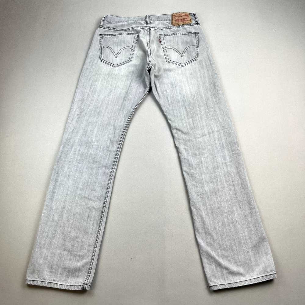 Levi's Levis 514 Jeans 31x32 Gray Denim Straight … - image 1