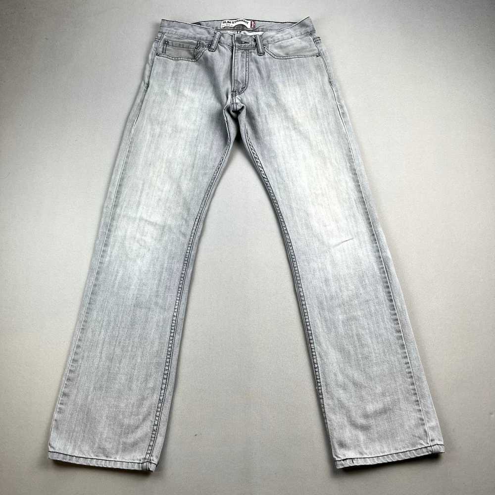 Levi's Levis 514 Jeans 31x32 Gray Denim Straight … - image 4